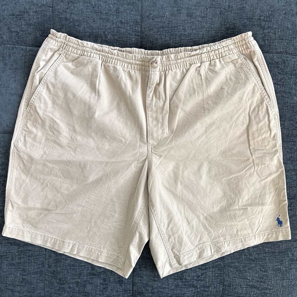 Khaki/Navy Polo Ralph Lauren Shorts